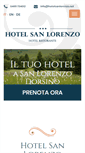 Mobile Screenshot of hotelsanlorenzo.net